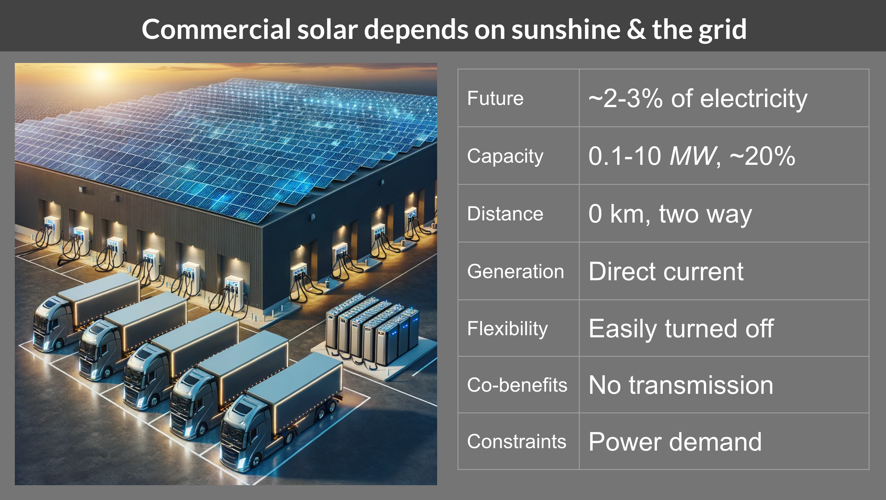 Slide from presentation from seminar series with Indian utilities by author